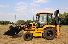 Экскаватор‑погрузчик SHANMON 388T — всего за 5 700 000 руб.!